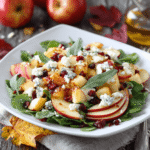 Autumn Harvest Honeycrisp Apple and Feta Salad Delight!