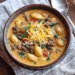 Beef Cheddar Gnocchi Soup: A Cozy Recipe You’ll Love!