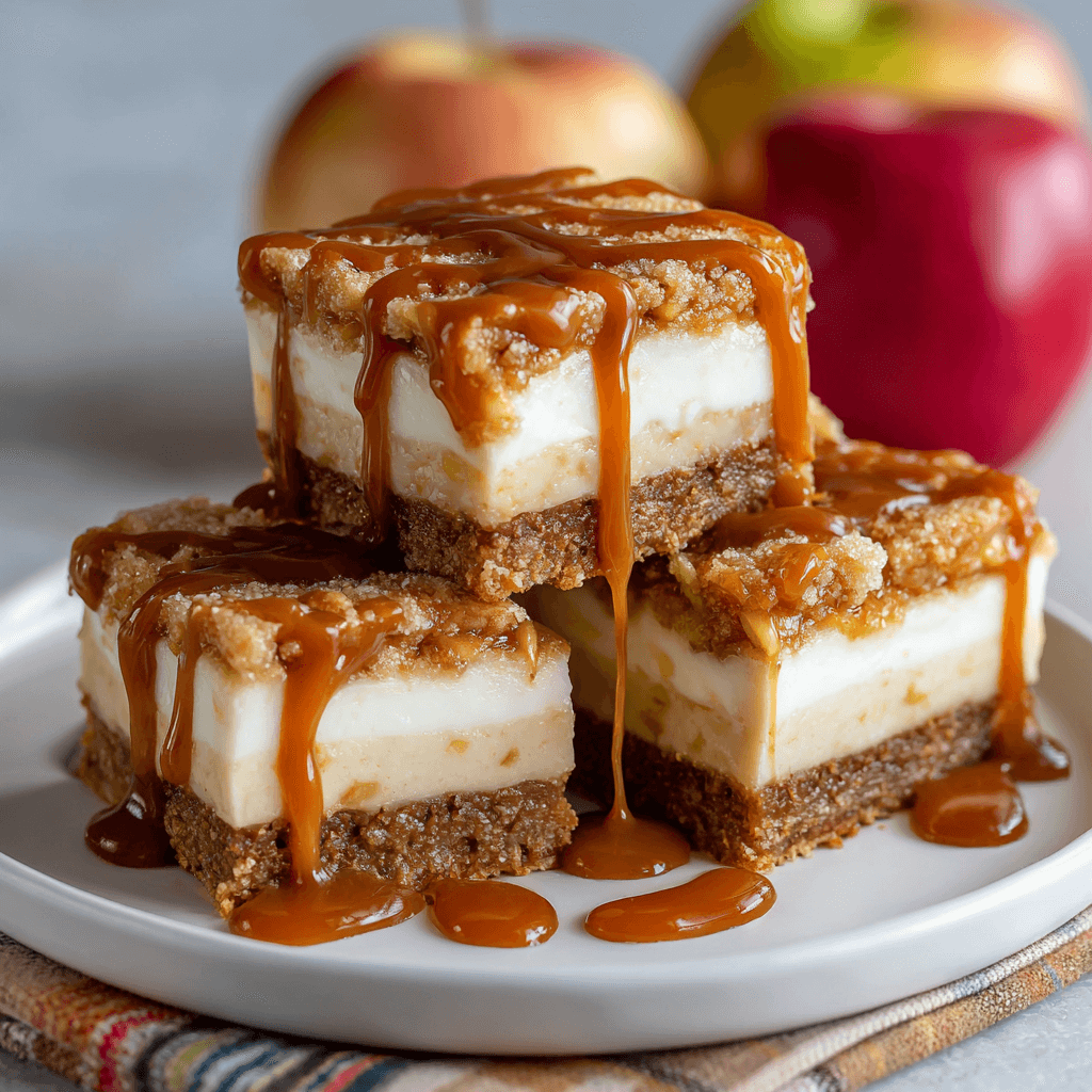 Caramel Apple Cheesecake Bars Recipe You Must Try Today!
