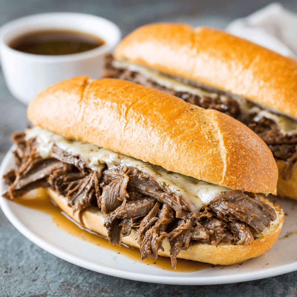 Crockpot French Dip Sandwiches that You'll Love!