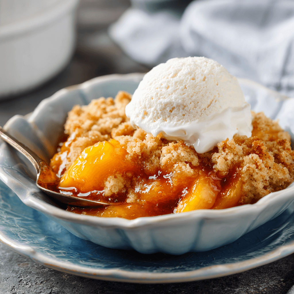 Easy Brown Sugar Peach Cobbler Recipe: A Sweet Delight!