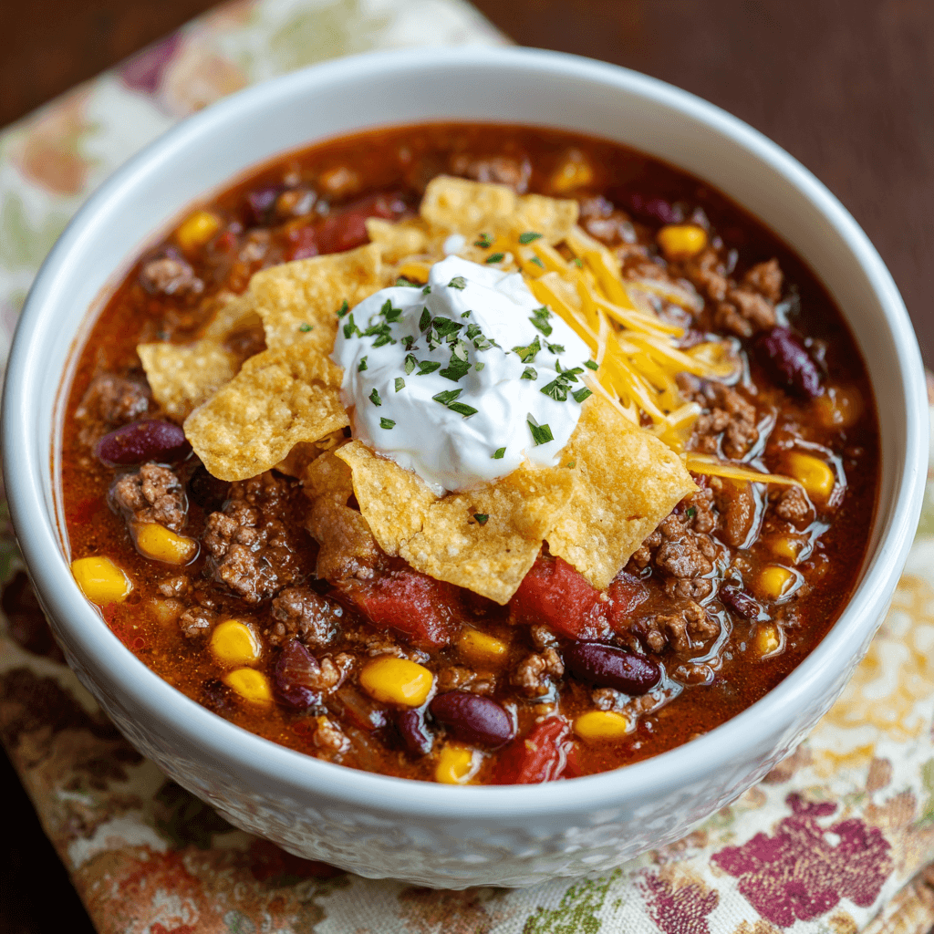 Hearty Taco Soup Recipe: A Delicious Family Favorite!