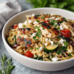 High Protein Mediterranean Chicken Orzo: A Healthy Delight!