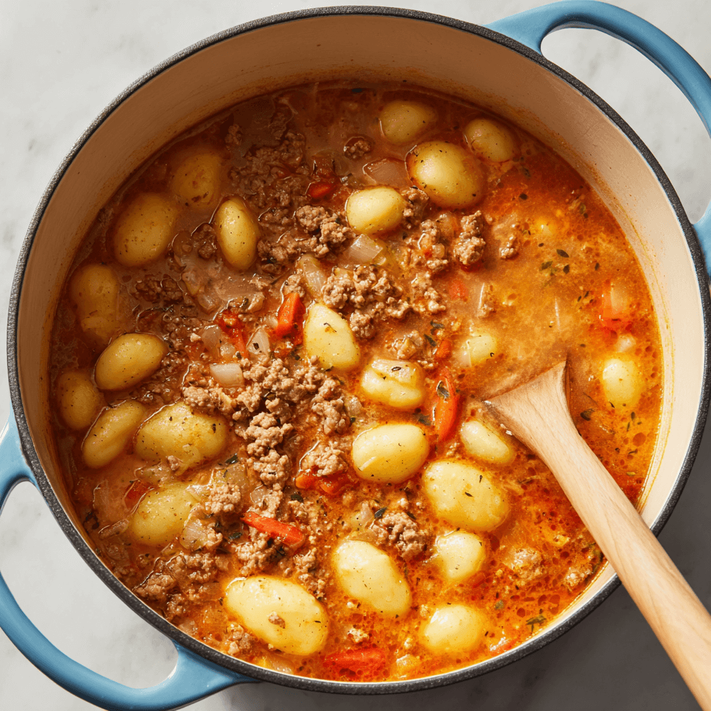 Beef Cheddar Gnocchi Soup: A Cozy Recipe You’ll Love!