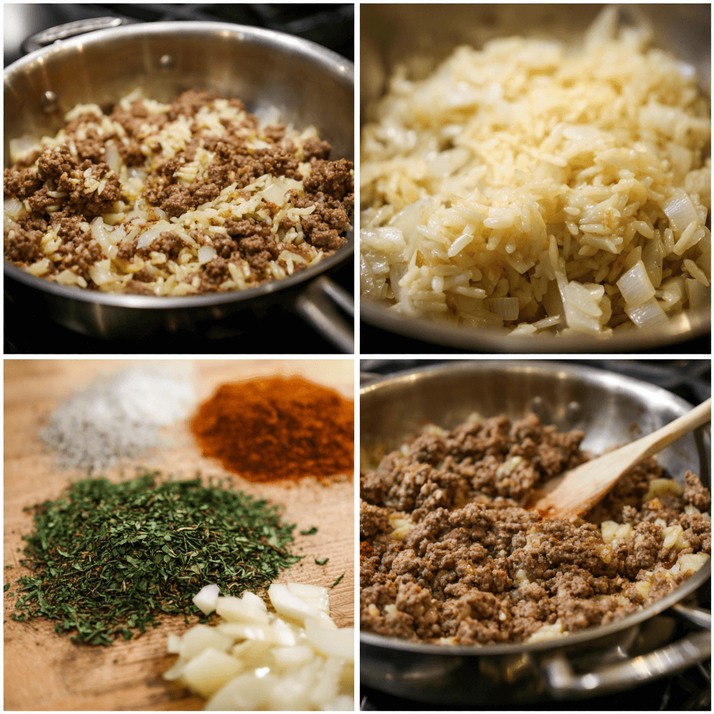 Cheesy Hamburger Rice Casserole: A Delightful Dinner Idea!