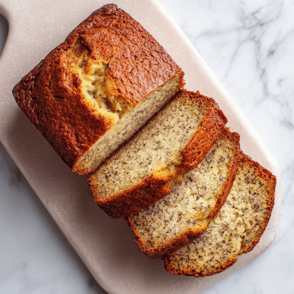 Easiest, Moist Homemade Banana Bread Recipe You'll Love!