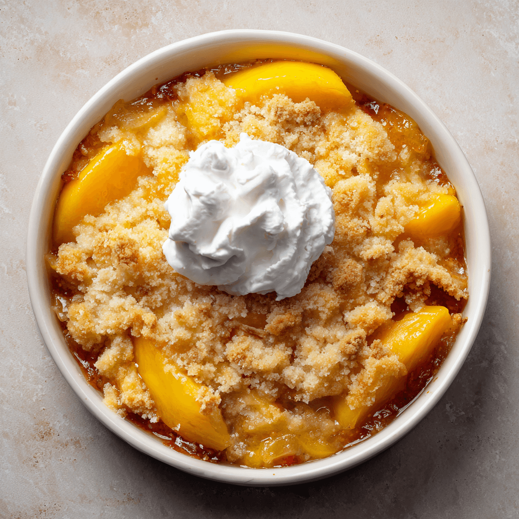 Easy Peach Cobbler Recipe That Tastes Amazing You’ll Love!