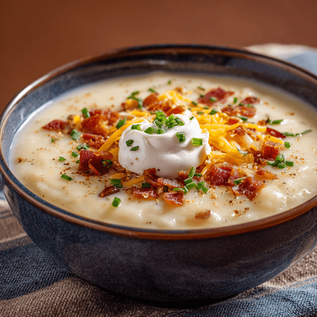 Loaded Potato Soup: Easy Stovetop Recipe You’ll Love!