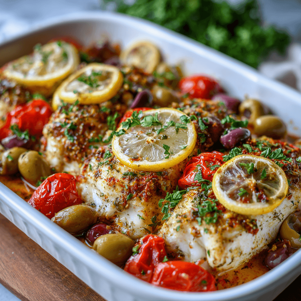 Mediterranean Baked Fish: A Delightful Recipe You’ll Love!