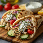Mediterranean Chicken Gyros You Can't Resist Today!