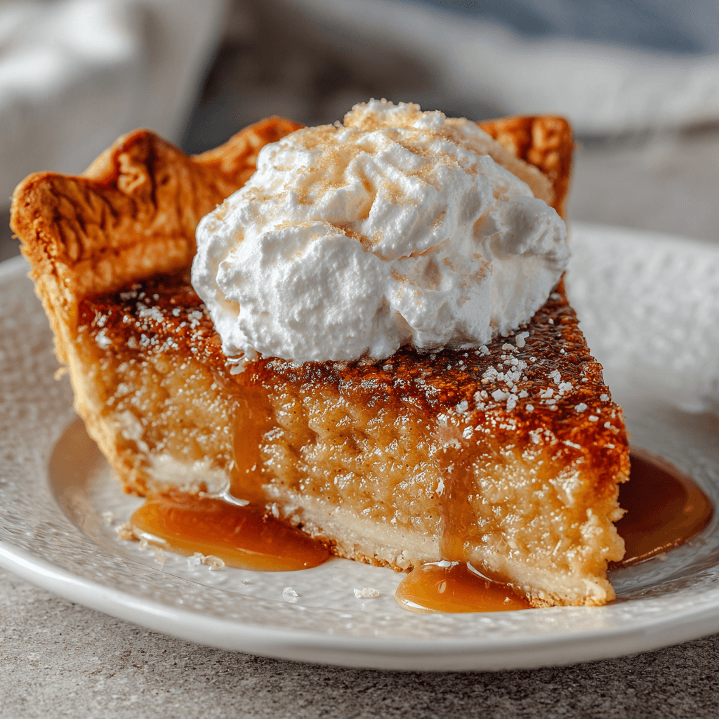 Salted Maple Pie: A Sweet Treat You Can't Resist!
