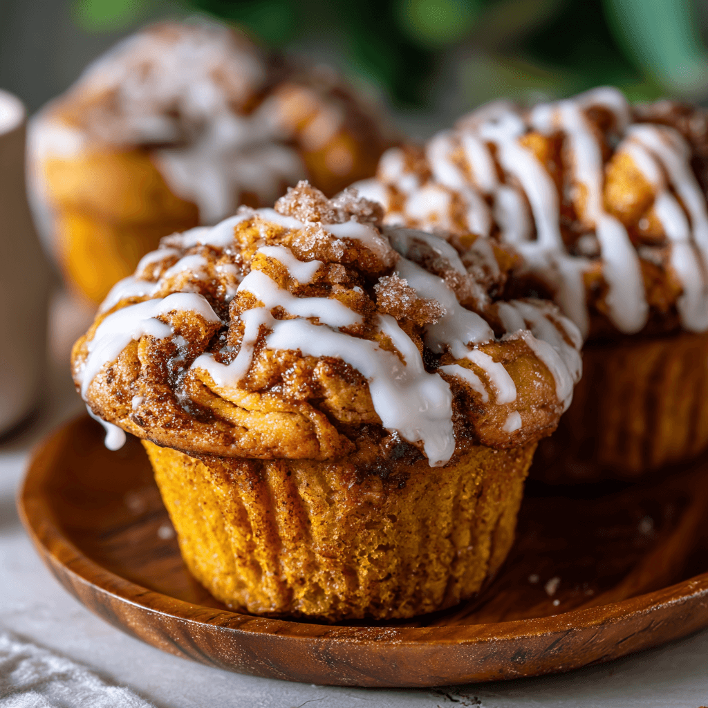 The Best Pumpkin Cinnamon Roll Muffins Ever You’ll Adore!