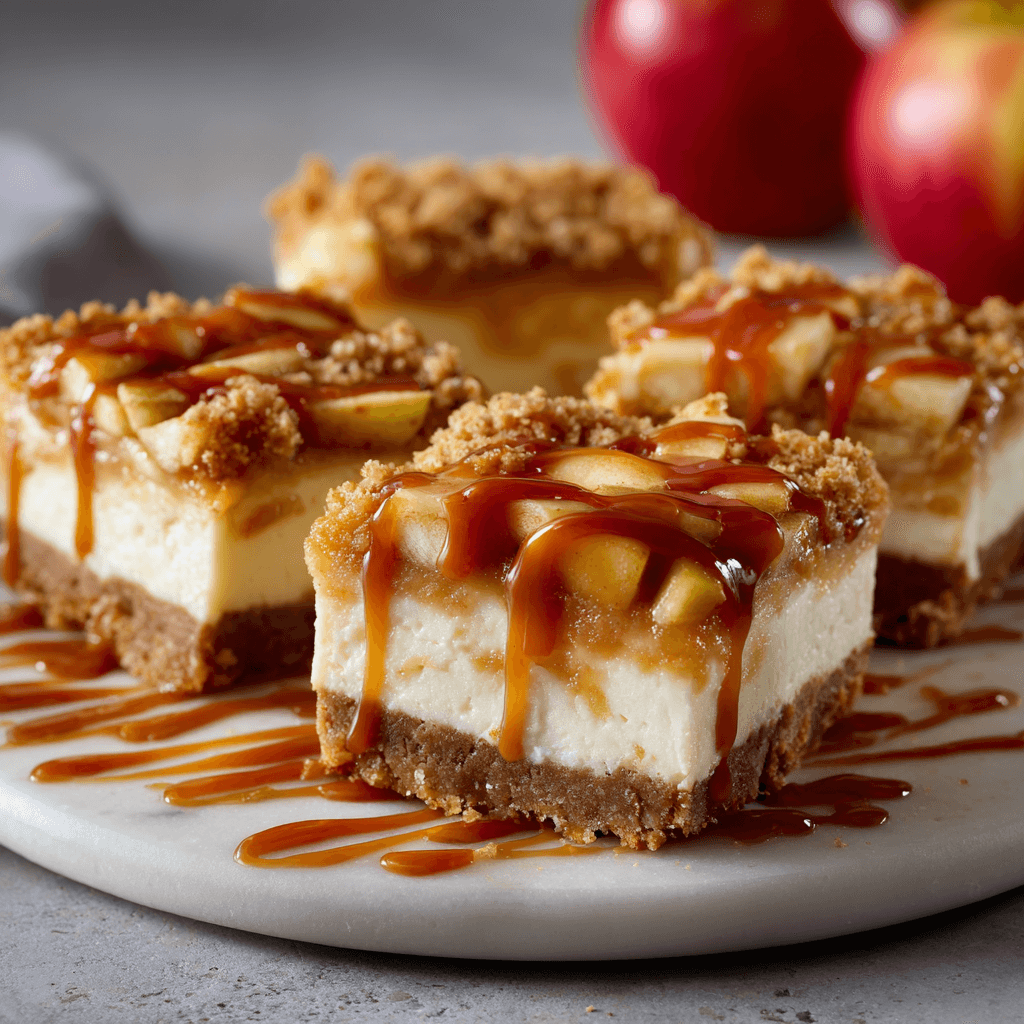 Caramel Apple Cheesecake Bars Recipe You Must Try Today!