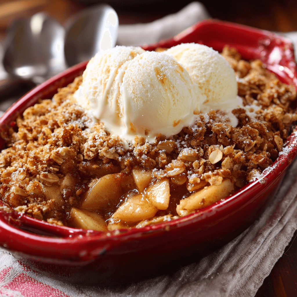 Cozy Apple Crisp Recipe by The Pioneer Woman Awaits!