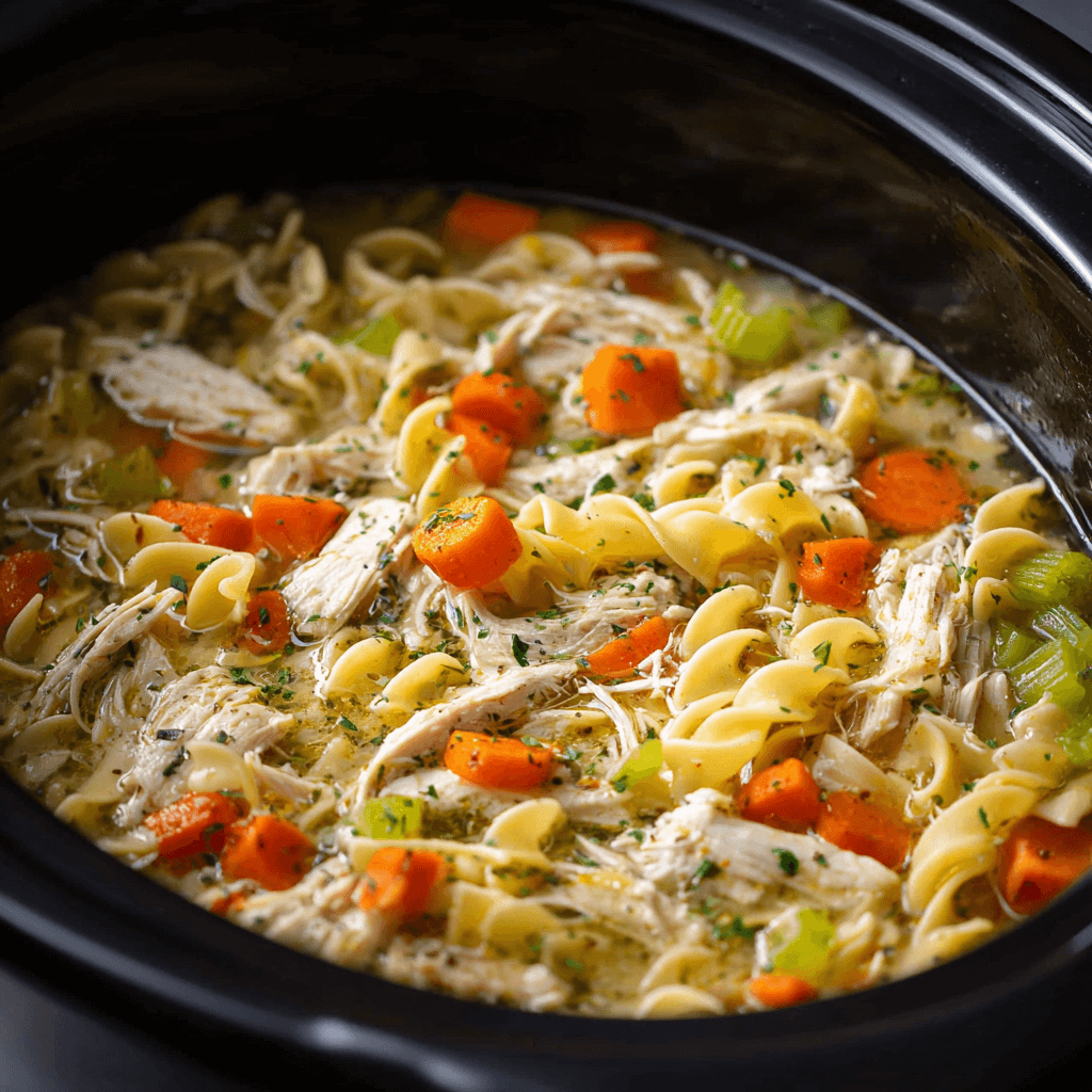 Crockpot Chicken Noodle Soup: A Heartwarming Treat!