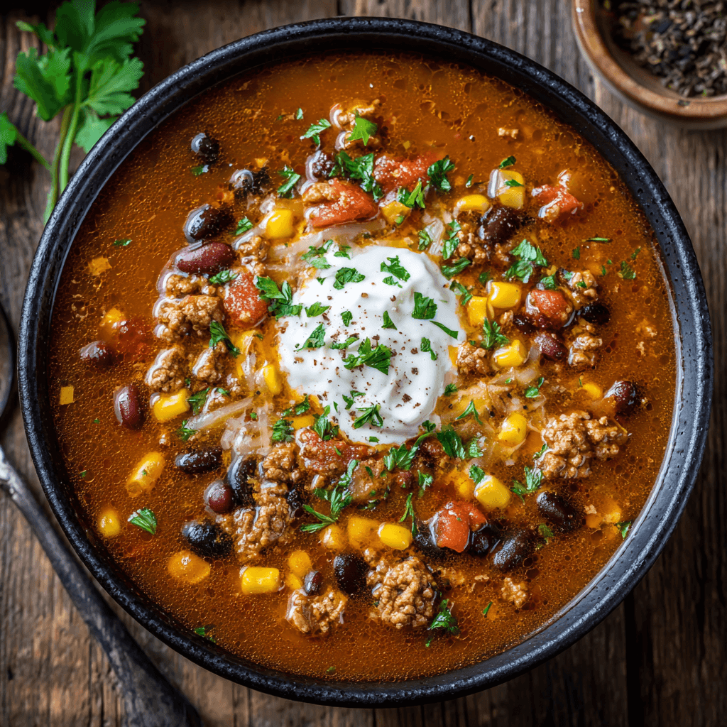 Hearty Taco Soup Recipe: A Delicious Family Favorite!