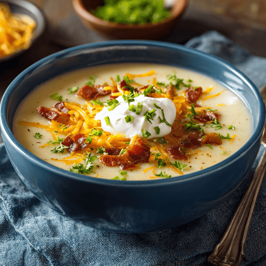 Loaded Potato Soup: Easy Stovetop Recipe You’ll Love!