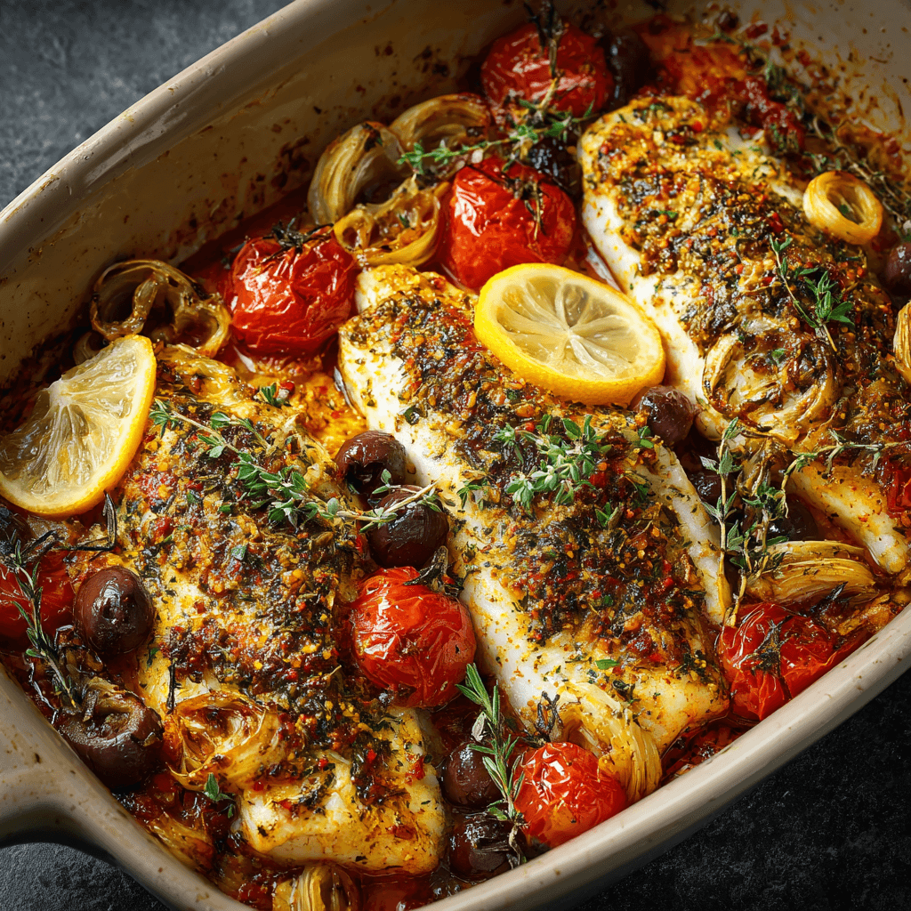 Mediterranean Baked Fish: A Delightful Recipe You’ll Love!