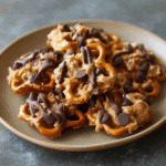 No-Bake Peanut Butter Pretzel Clusters: A Sweet Treat!