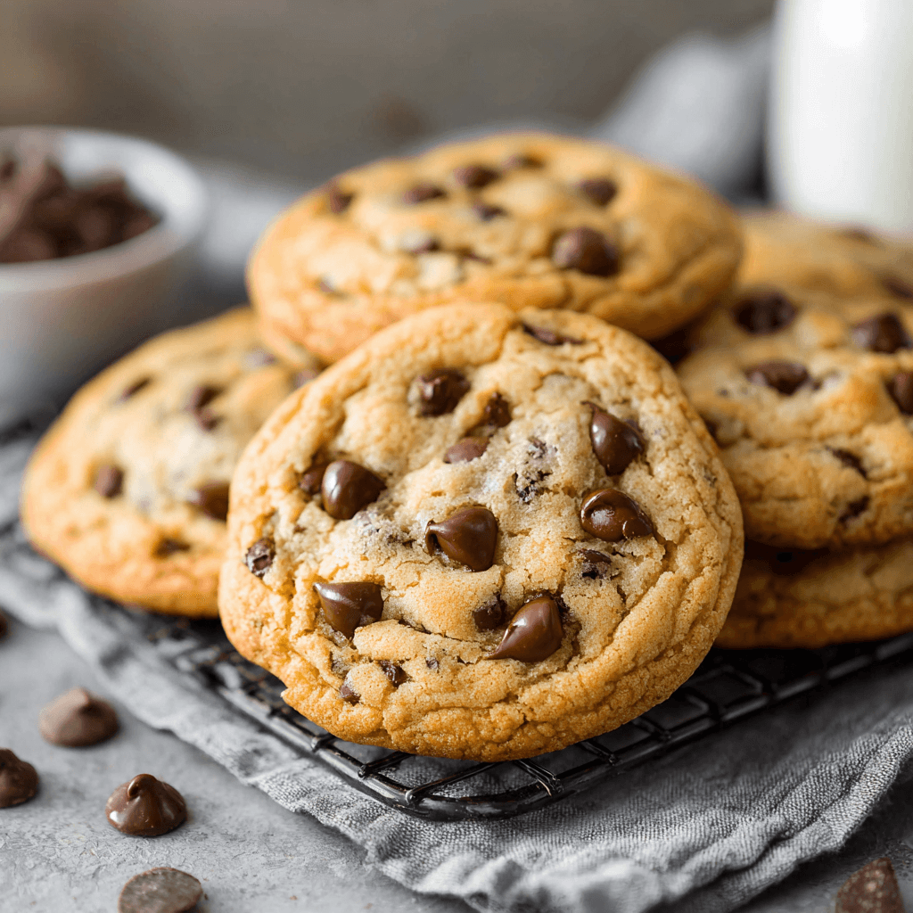 Ultra Thick Bakery Style Chocolate Chip Cookies You’ll Love!