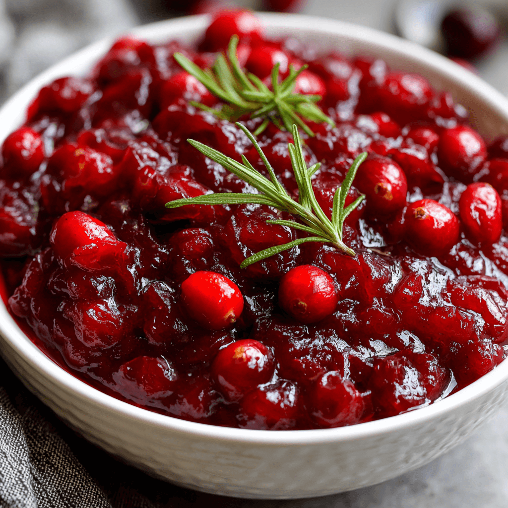 Classic Homemade Cranberry Sauce: A Festive Must-Try!