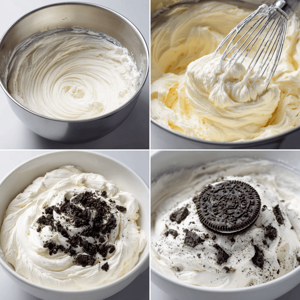 Easy Cookies and Cream Cake Filling that Everyone Loves!