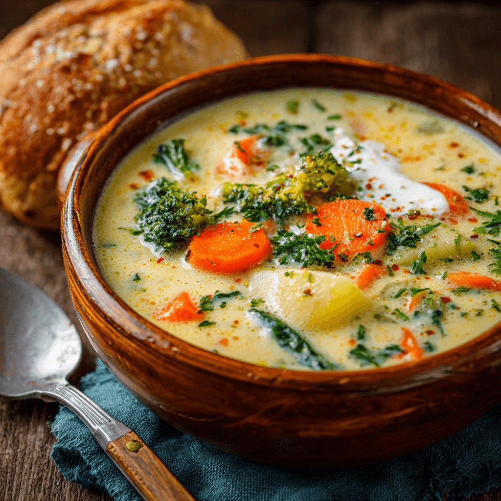 One-Pot Creamy Vegetable Soup: Discover a New Favorite!