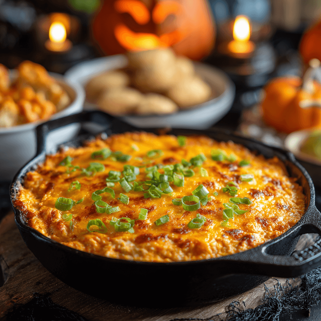 Spooky Halloween Buffalo Dip: A Creepy Delicious Treat!