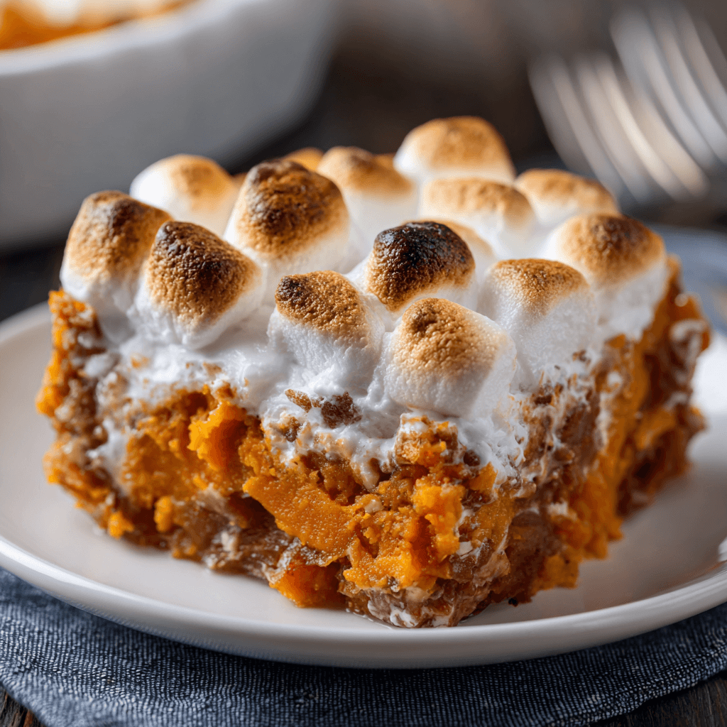 Sweet Potato Casserole with Marshmallows: A Must-Try Delight!