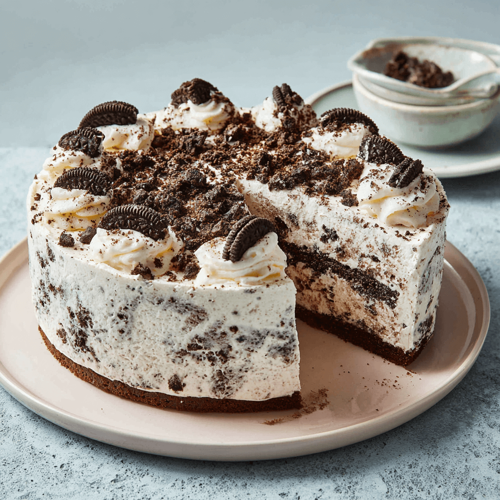 Easy Cookies and Cream Cake Filling that Everyone Loves!