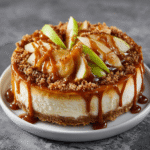 Salted Caramel Apple Pie Cheesecake: Indulge in Bliss!