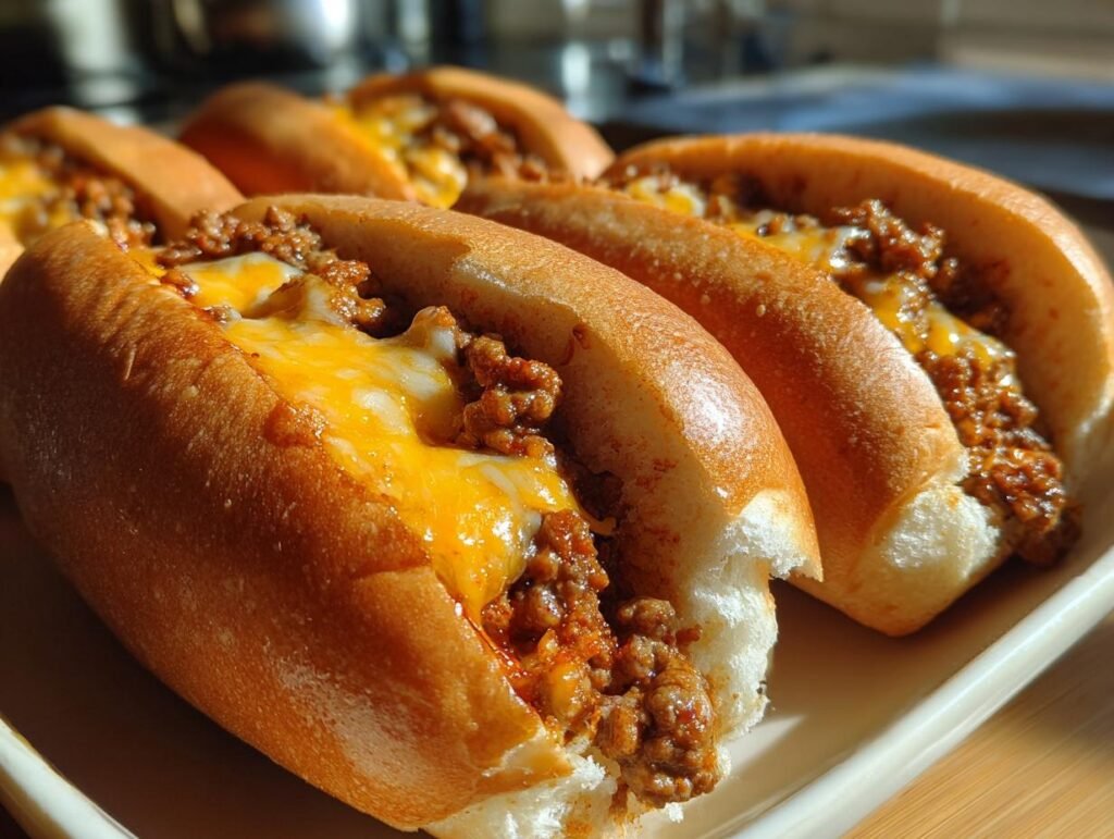 Air Fryer Sloppy Joe Dogs