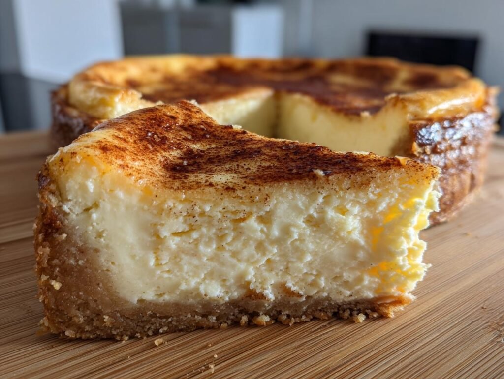 Apple Cider Creamy Cheesecake