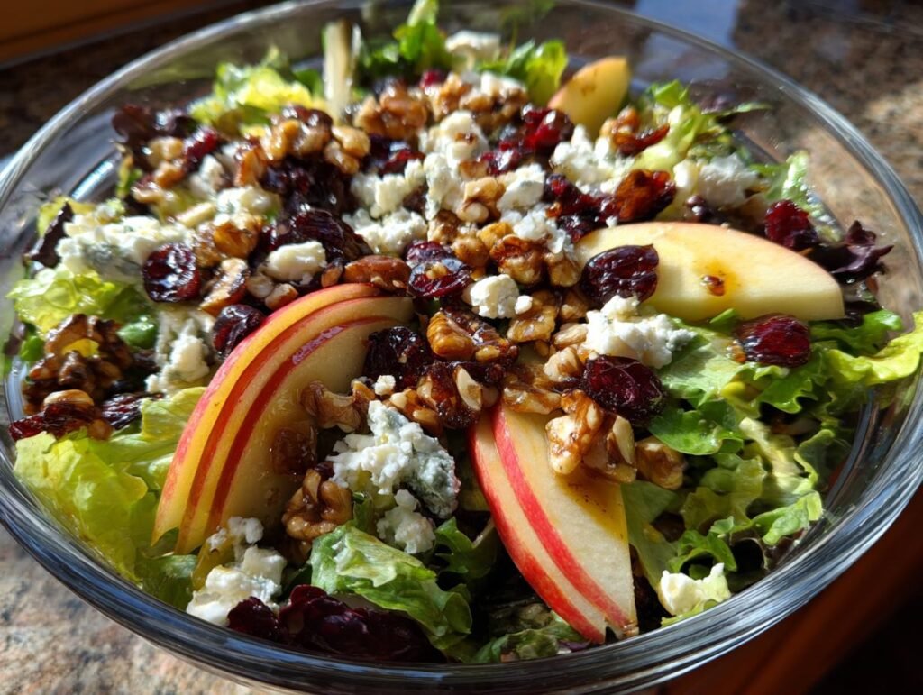 Autumn Harvest Honeycrisp Apple and Feta Salad