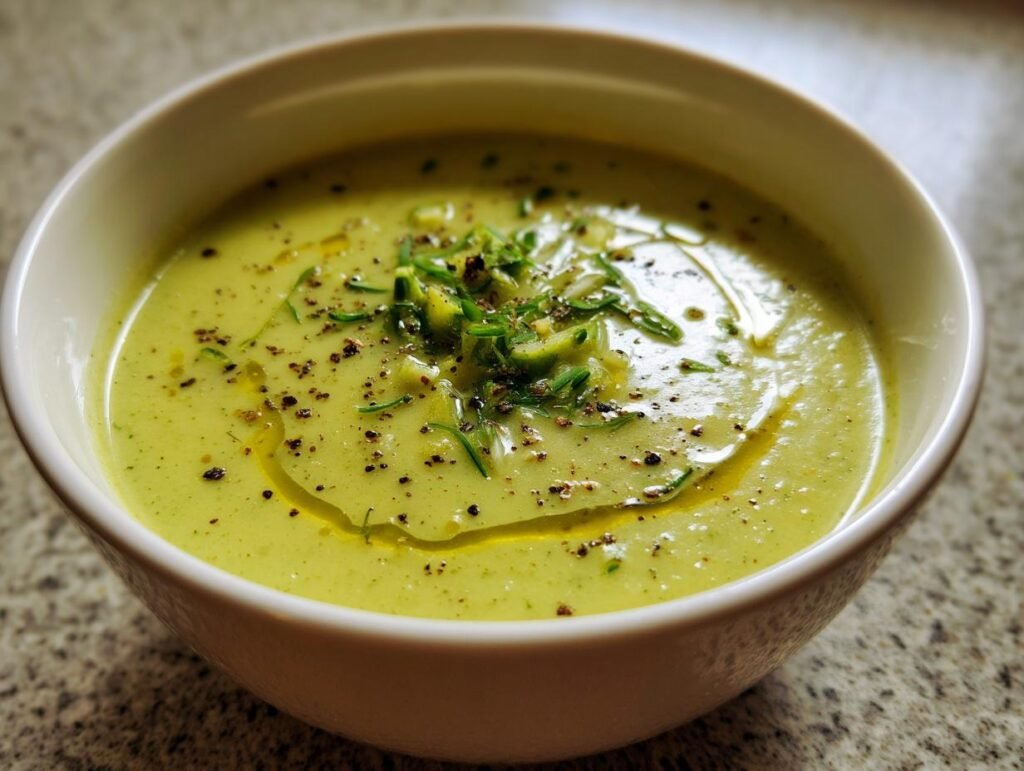 Best Creamy Zucchini Soup Recipe