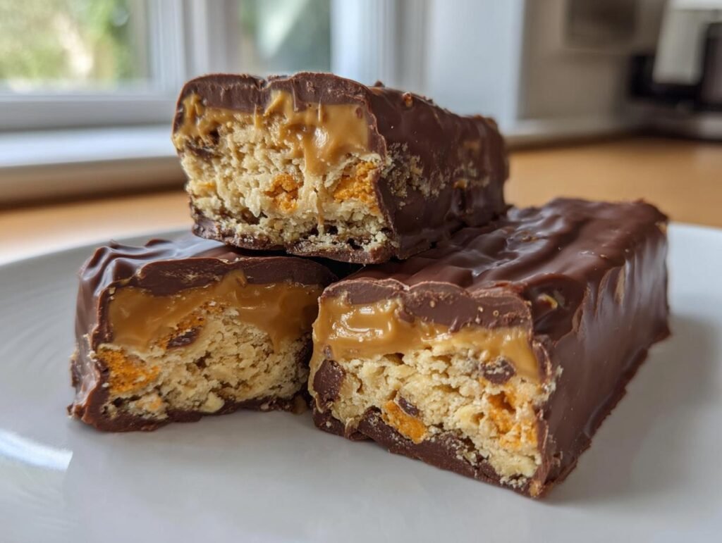 Butterfinger Peanut Butter Fudge Bars