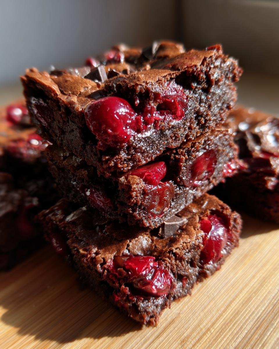Chocolate Cherry Bars Delight - detail 1