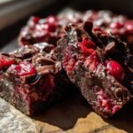 Chocolate Cherry Bars Delight