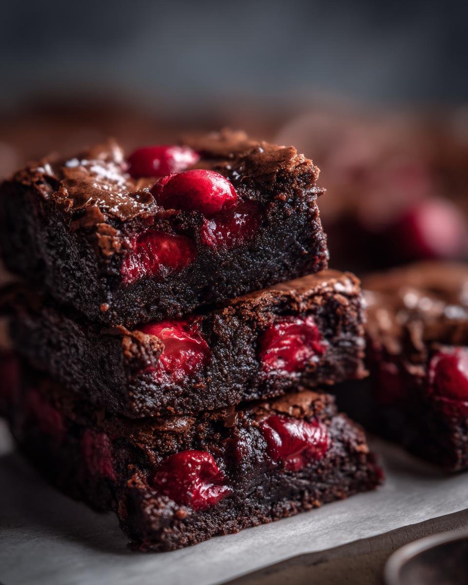 Chocolate Cherry Bars Delight - detail 2