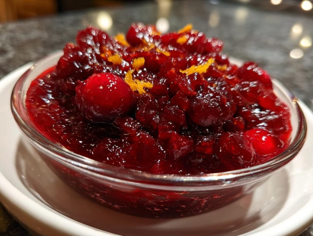 Classic Homemade Cranberry Sauce