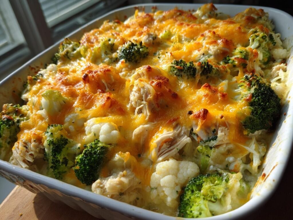 Creamy Low Carb Chicken Casserole