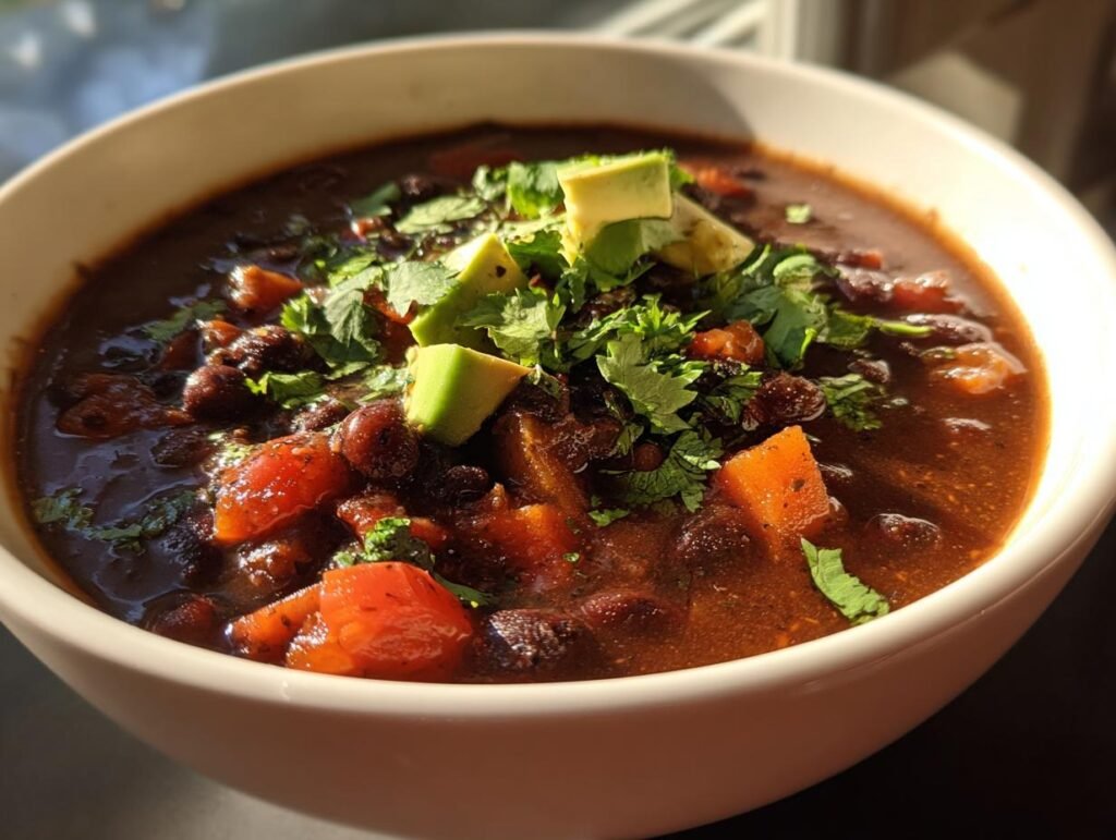 Easy Black Bean Soup Recipe
