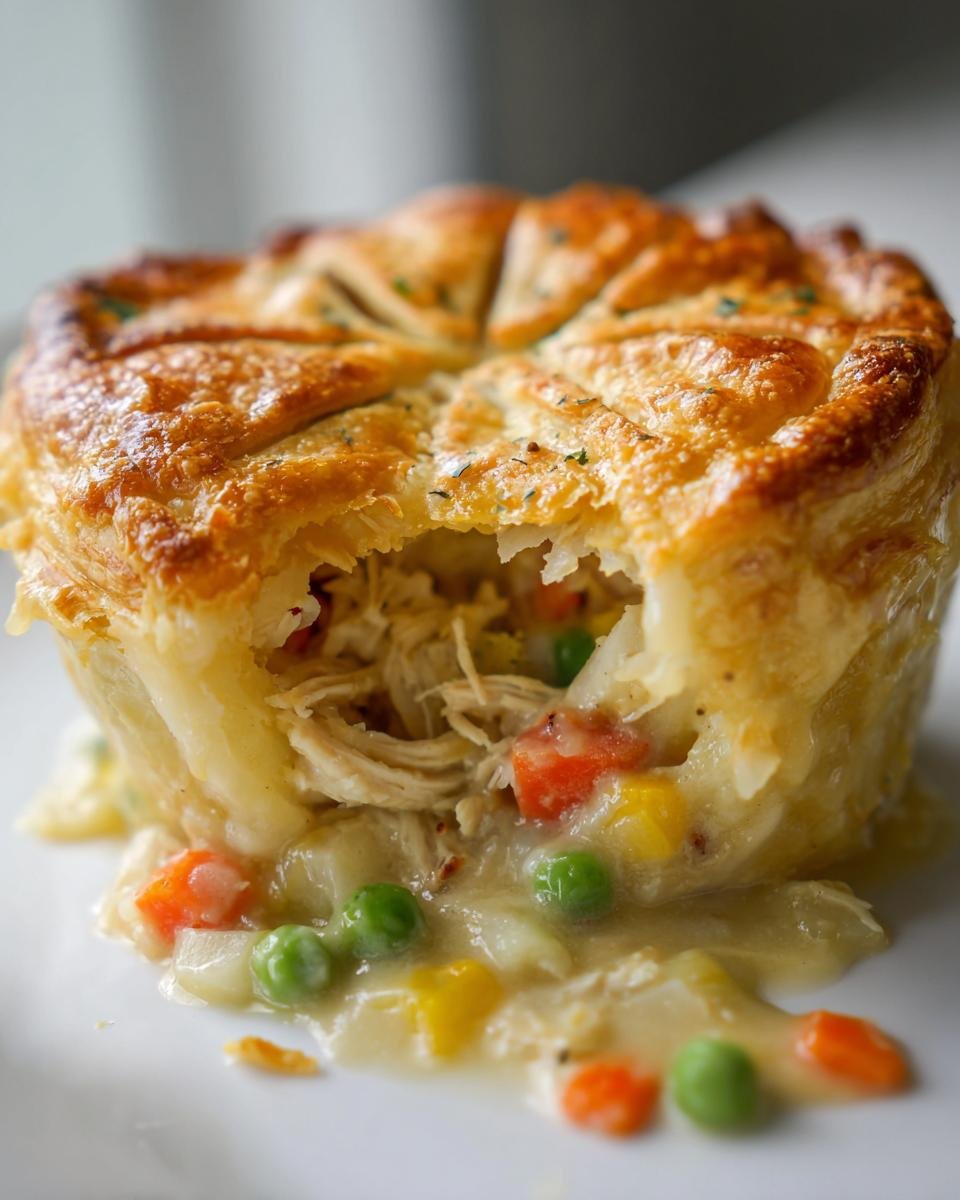 Easy Homemade Chicken Pot Pie Recipe - detail 1