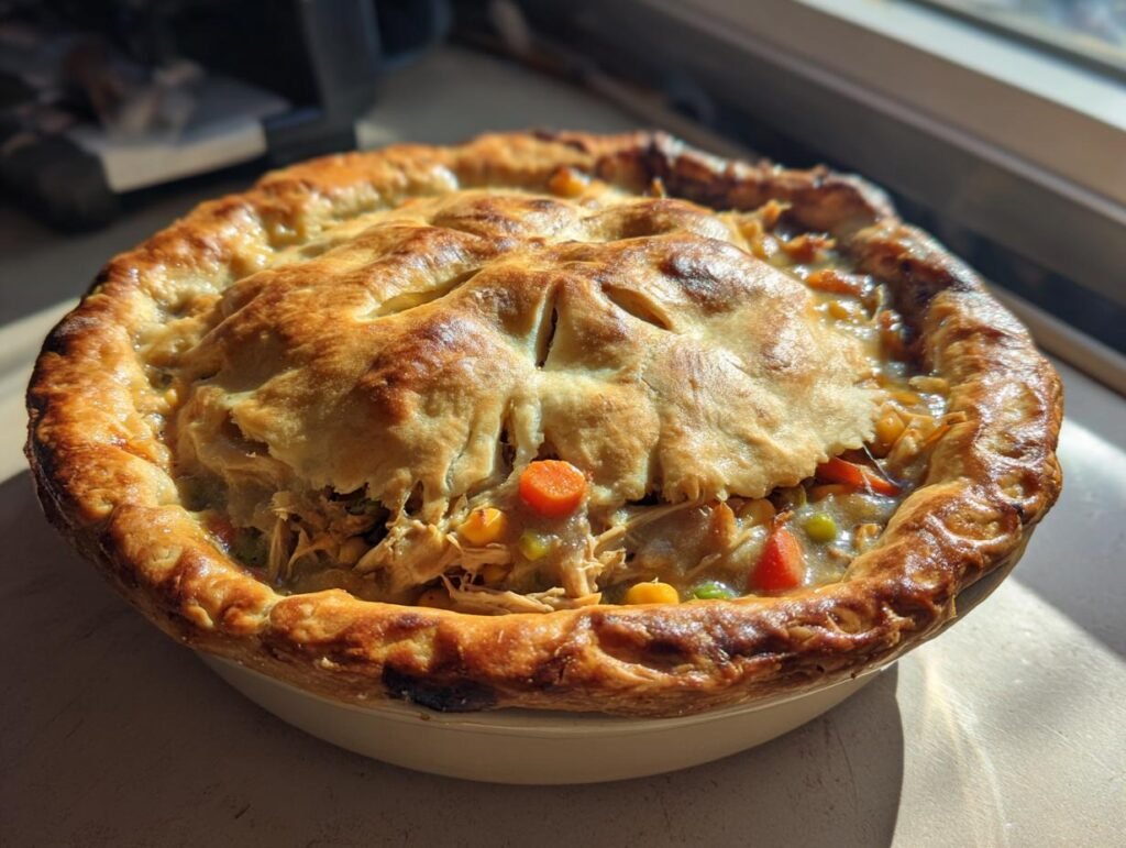 Easy Homemade Chicken Pot Pie Recipe