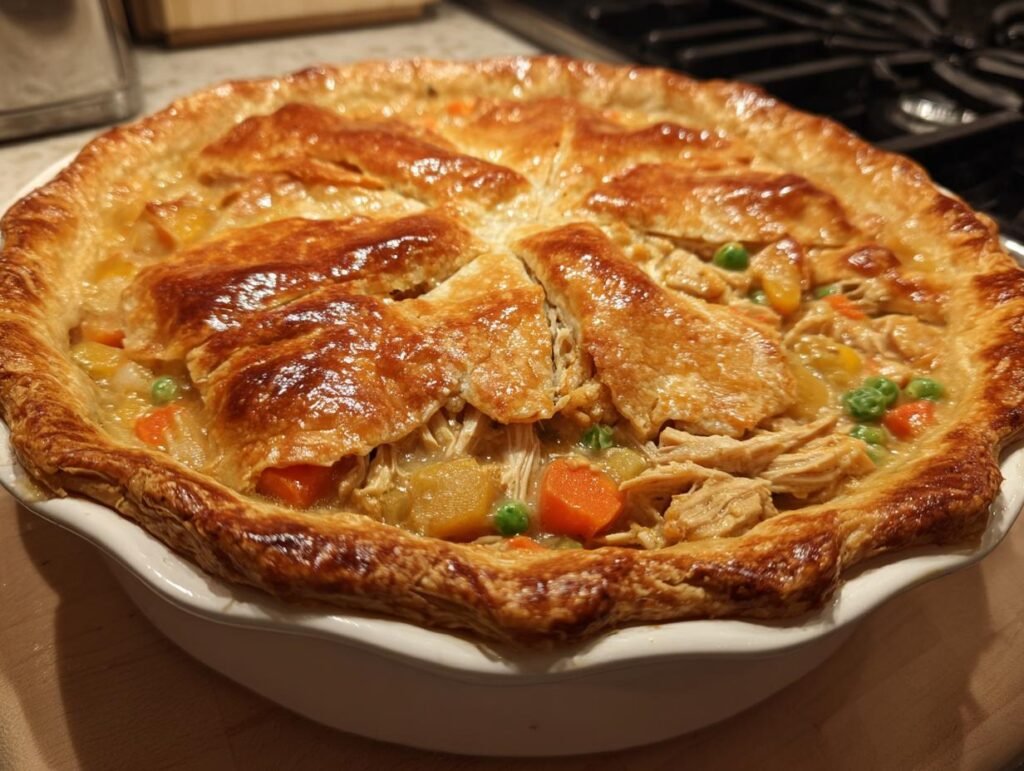 Easy Homemade Chicken Pot Pie Recipe
