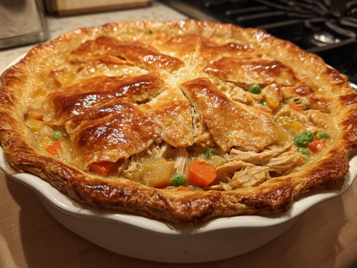 Easy Homemade Chicken Pot Pie Recipe
