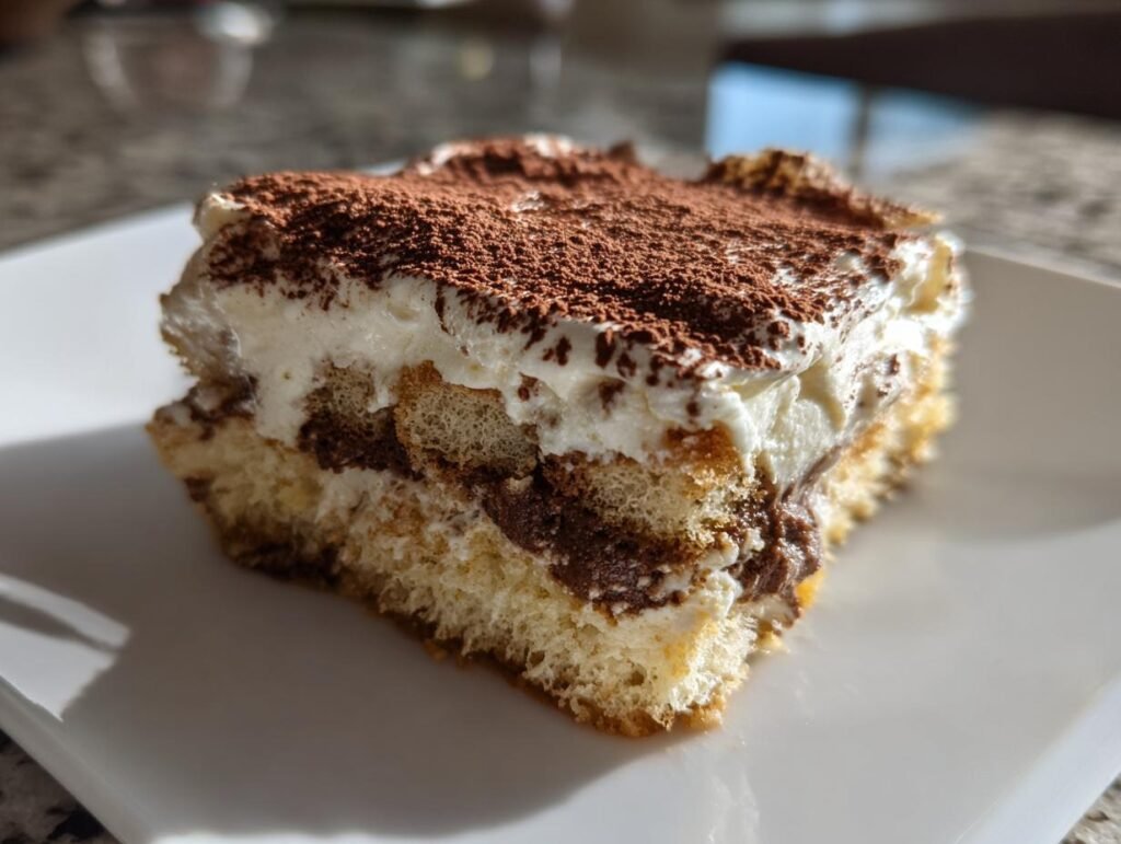 Easy Pound Cake Tiramisu