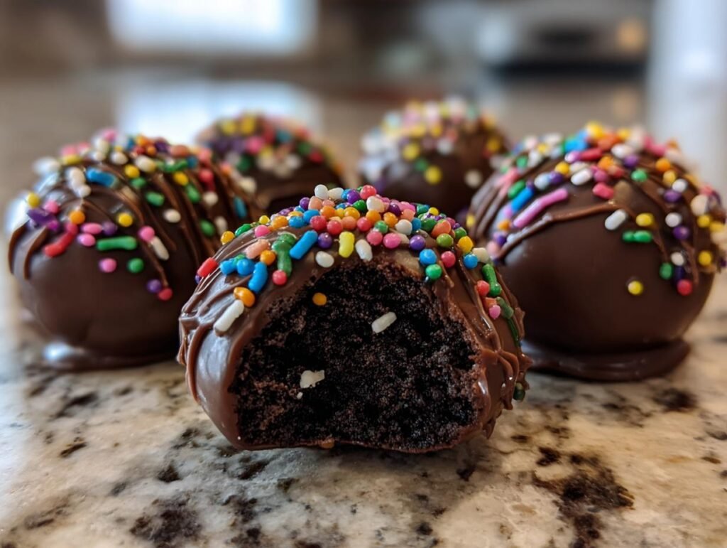 Holiday Oreo Balls