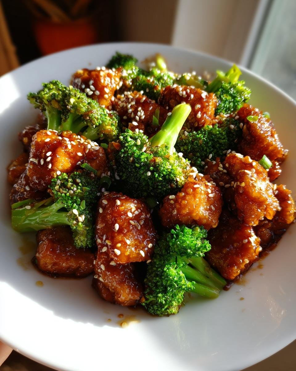 Honey Sesame Chicken Broccoli - detail 1