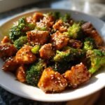 Honey Sesame Chicken Broccoli